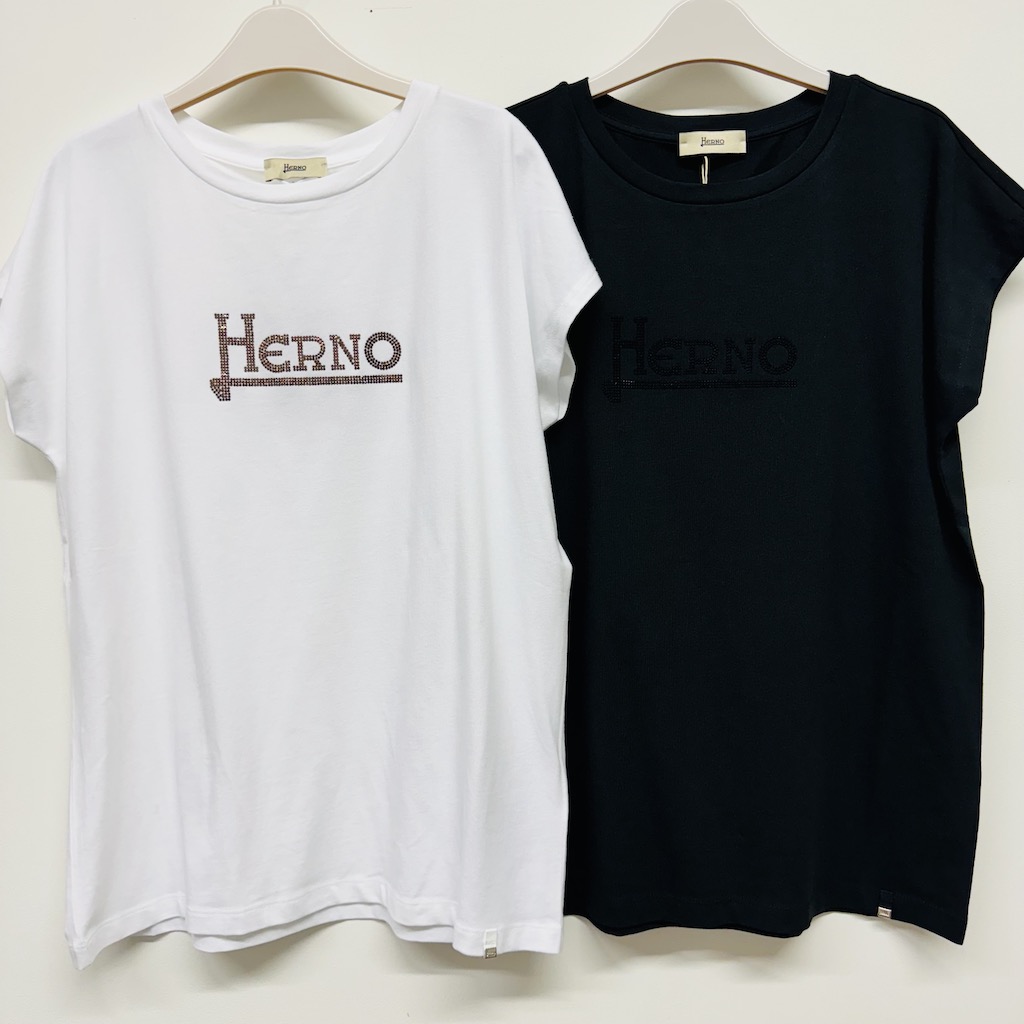 HERNO T-Shirt STRASS