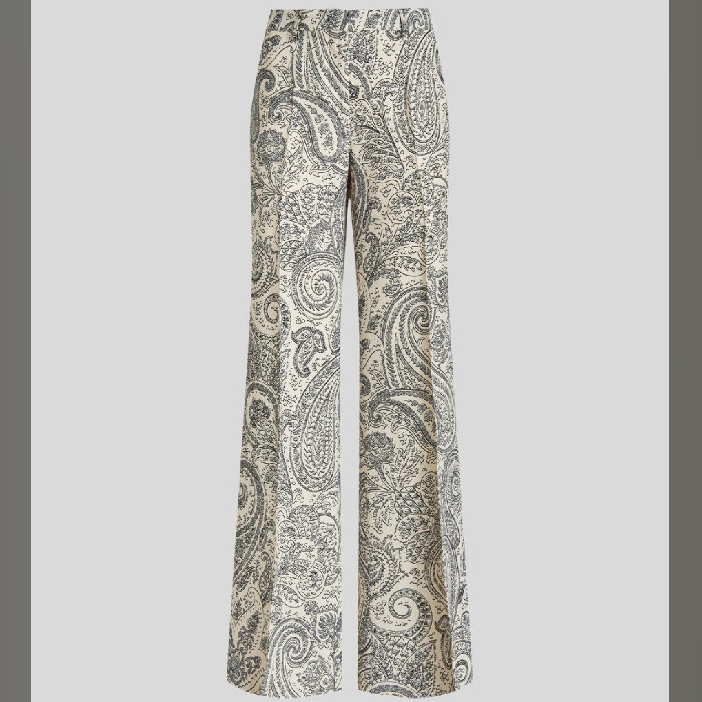 Etro paisley hose