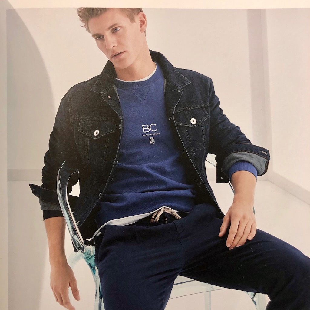 CUCINELLI Jacke DENIM