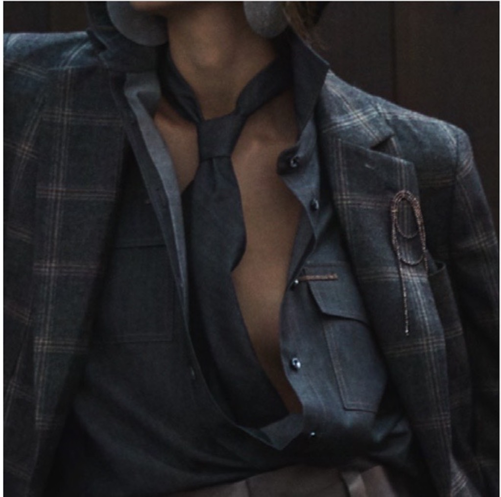 CUCINELLI Bluse TIE