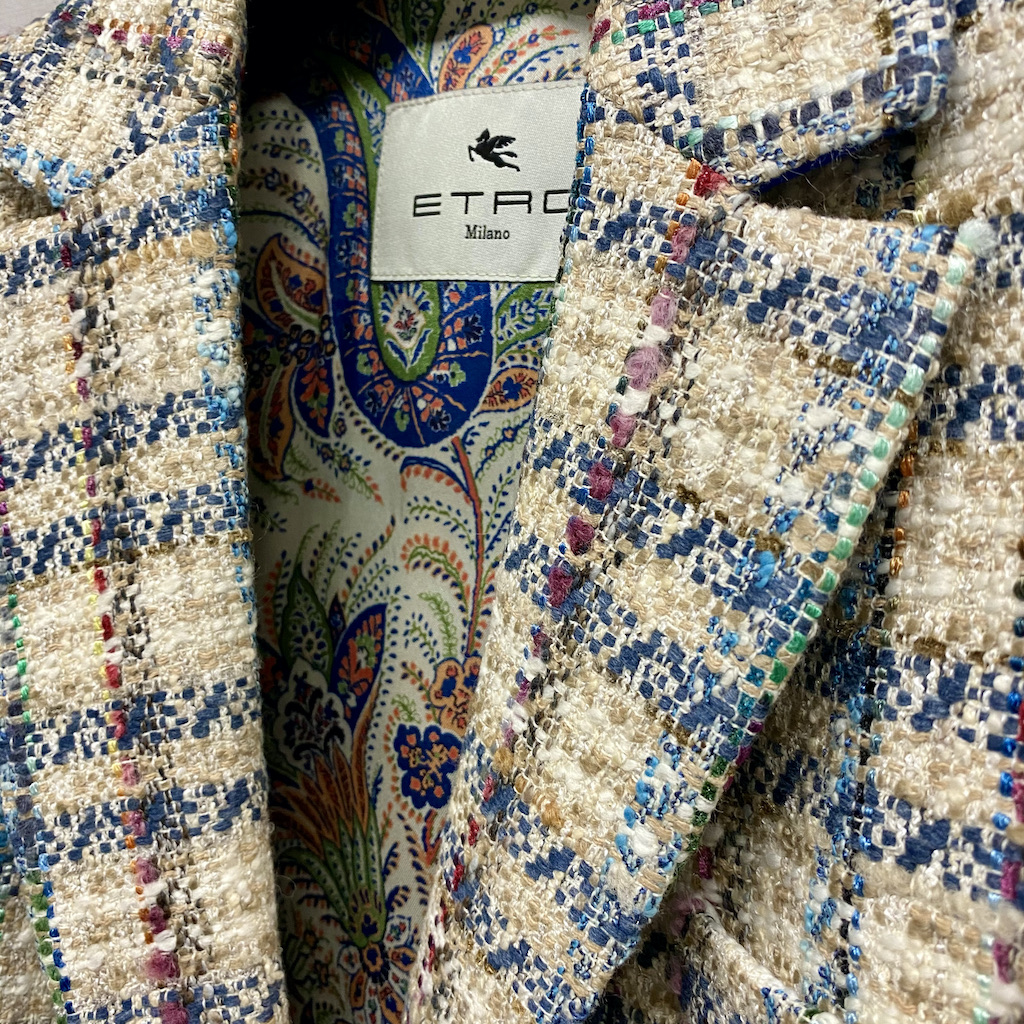 ETRO Jacke TWEED