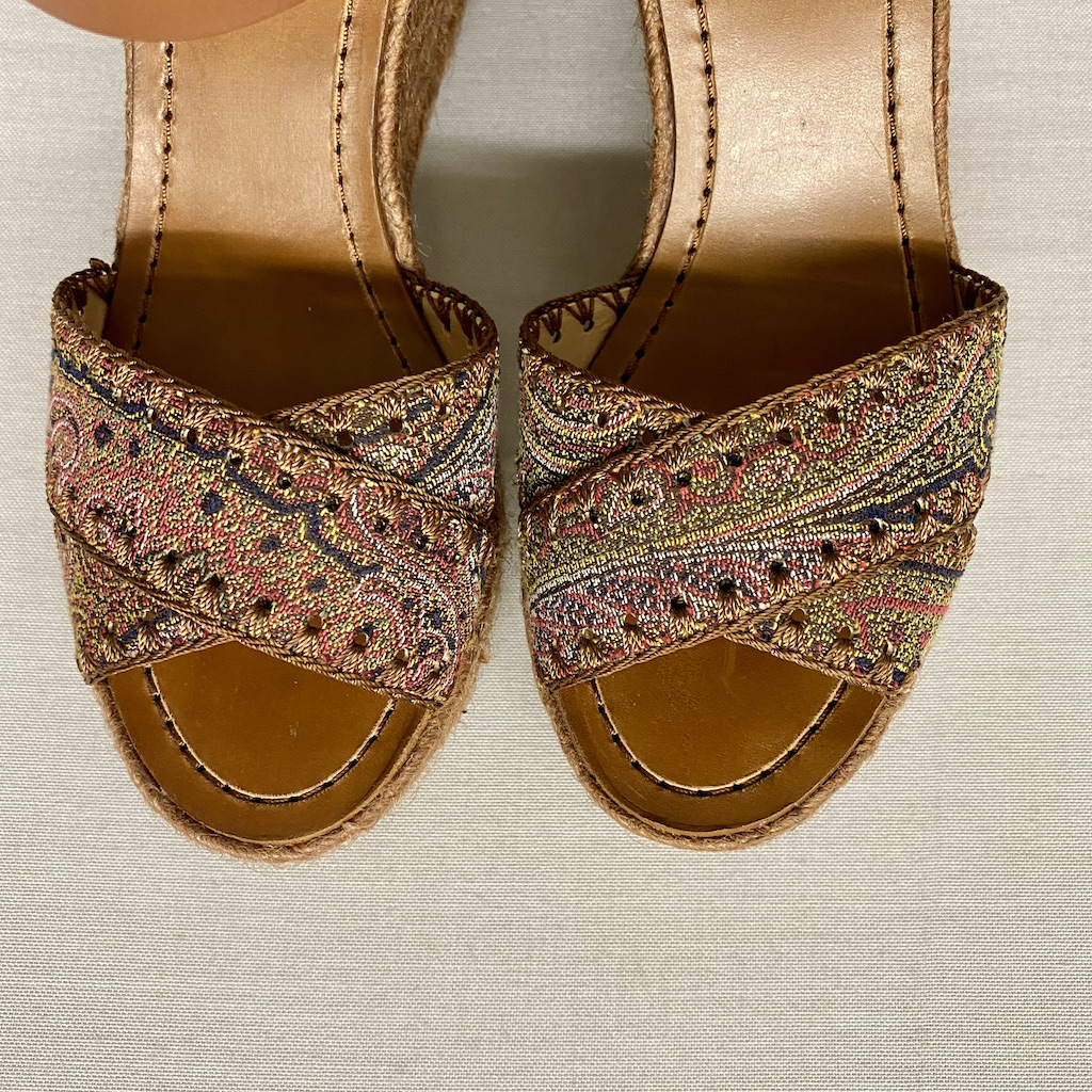 ETRO Sandale WEDGE