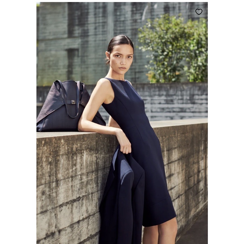 AKRIS Kleid Architechtural
