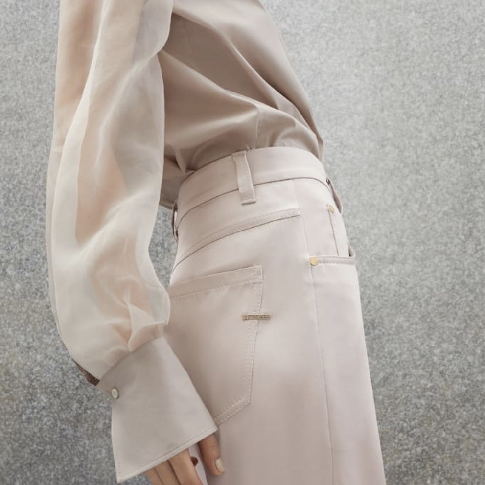 CUCINELLI Hose SATIN
