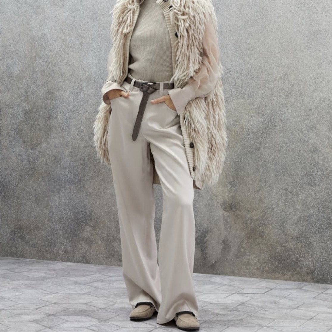 CUCINELLI Hose SATIN