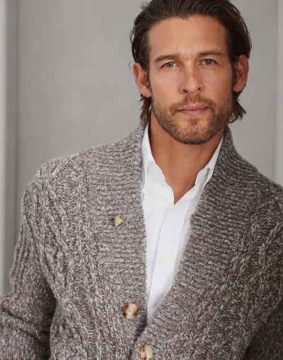 CUCINELLI Cardigan TWEED