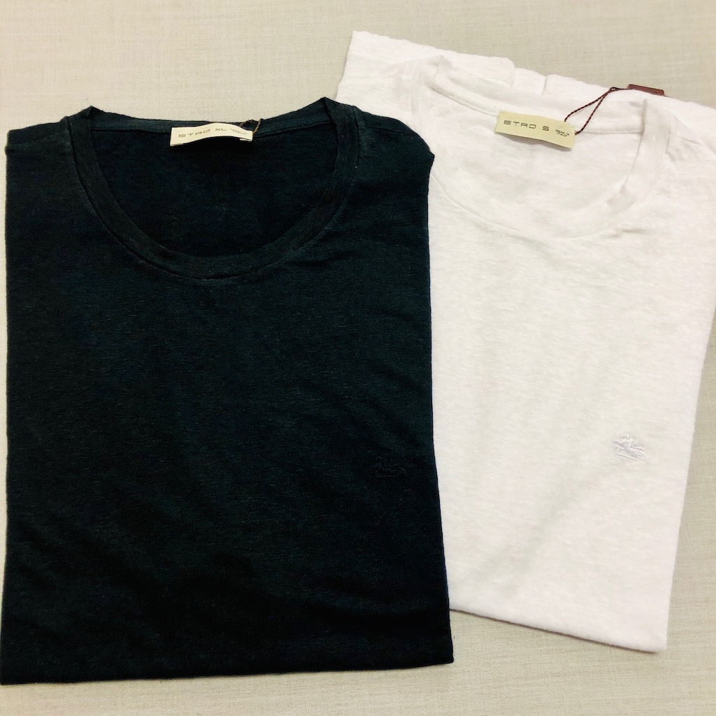 ETRO T-Shirt LINEN