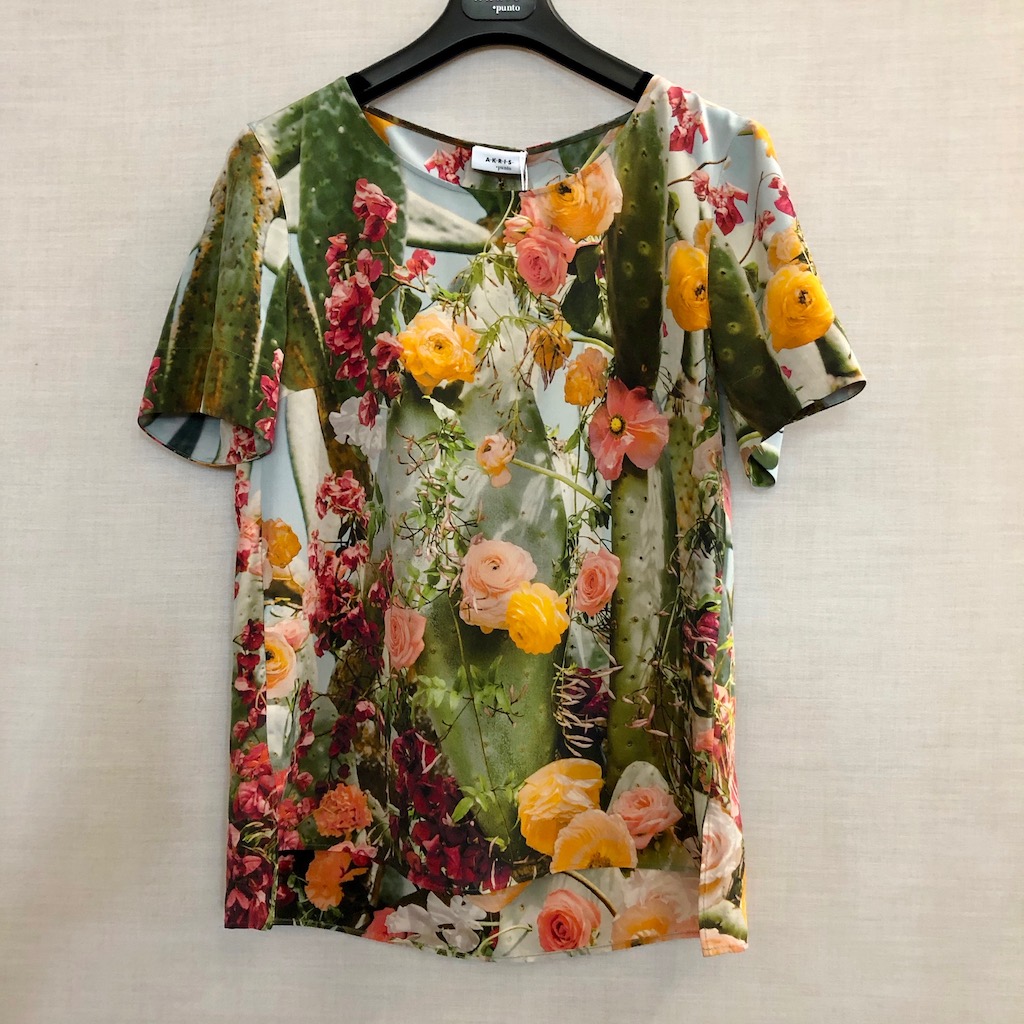 AKRIS punto Bluse FLORA
