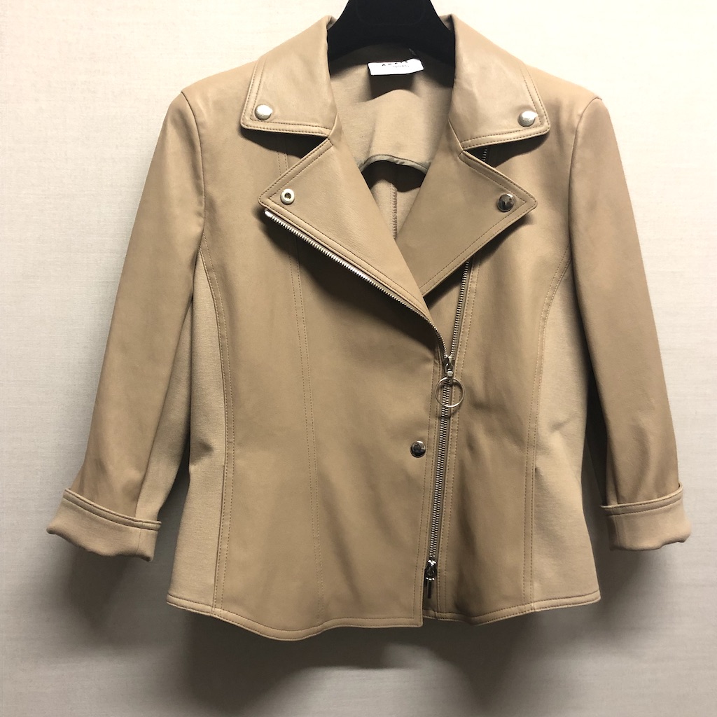 AKRIS punto Jacke CUIR