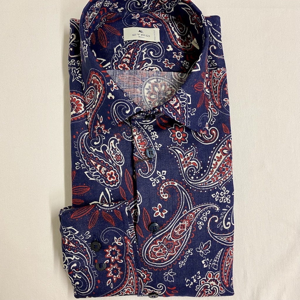 ETRO Hemd PAISLEY