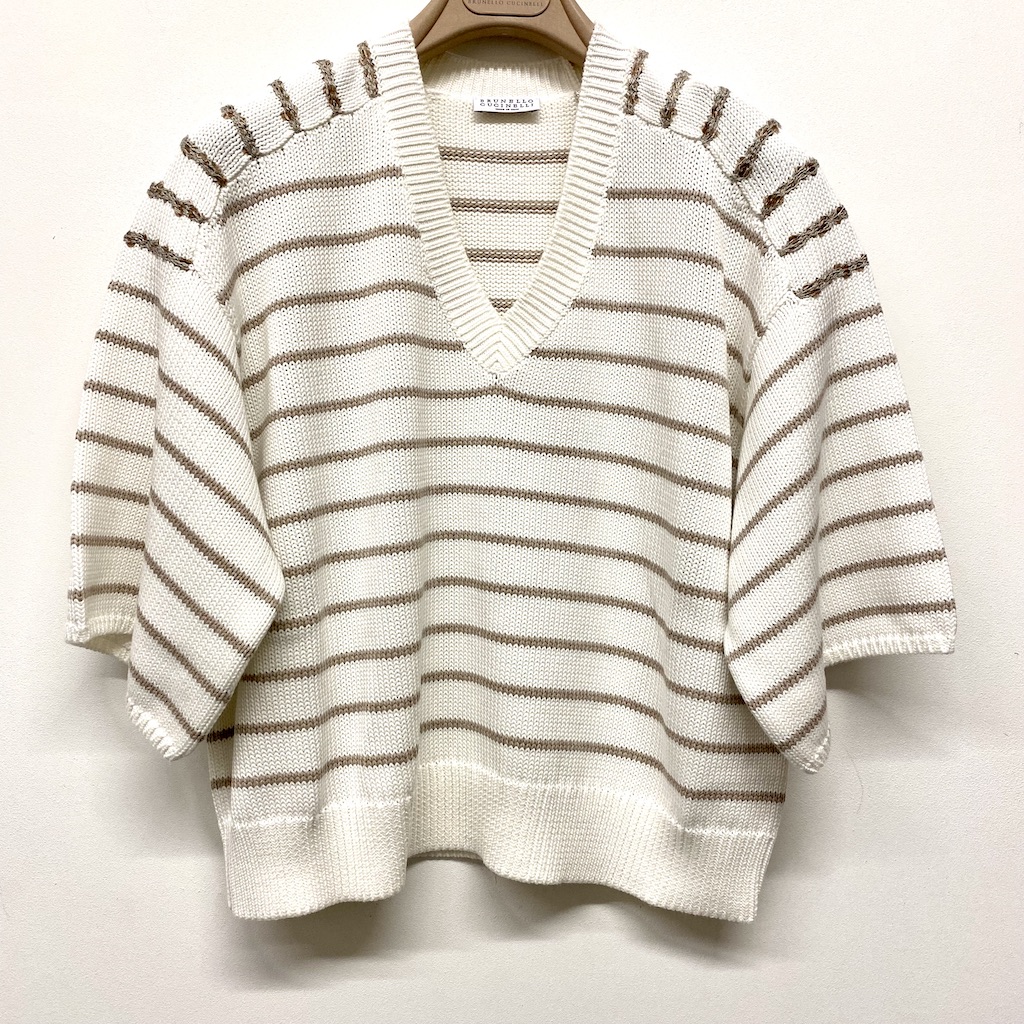 CUCINELLI Pull STRIPES