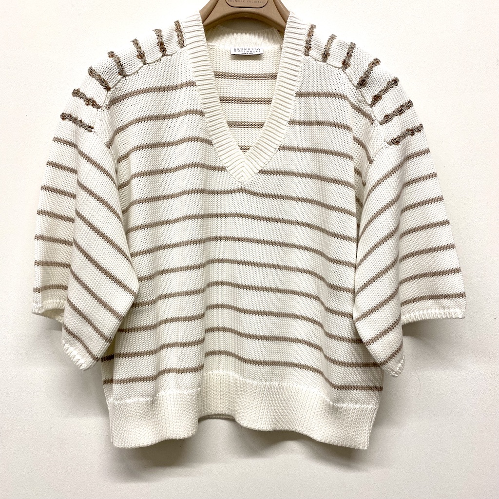 CUCINELLI Pull STRIPES