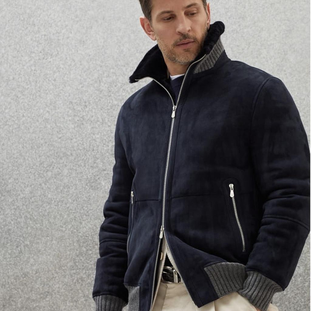 CUCINELLI Jacke CUIR