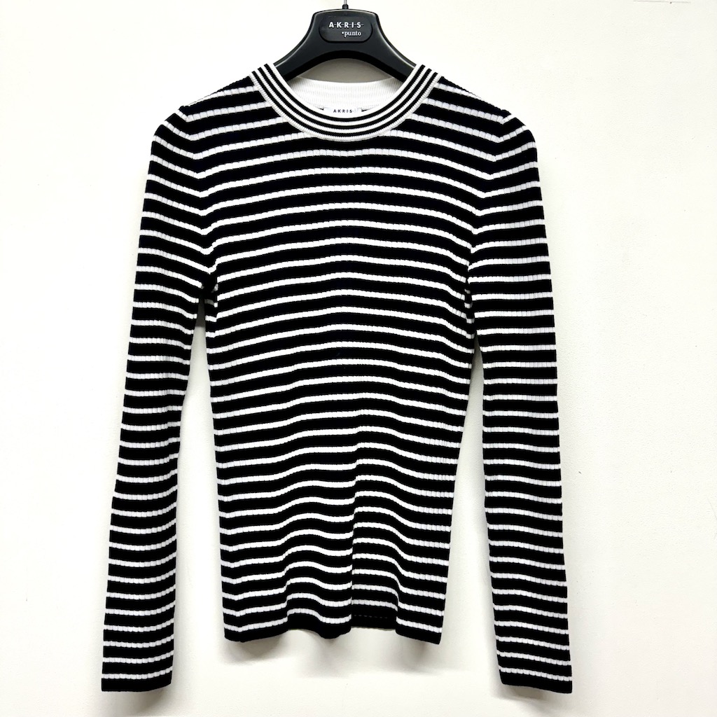 AKRIS punto Pull STRIPES