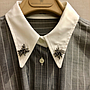 CUCINELLI Kleid STRIPES